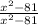 \frac{x^2-81}{x^2-81}