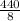 \frac{440}{8}