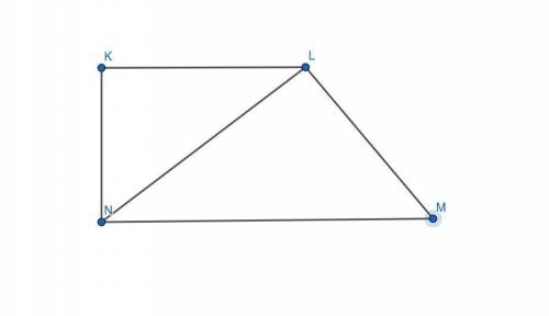 Given:  kl ║ nm , lm = 45, m∠m = 50° kn ⊥ nm , nl ⊥ lm find:  kn and kl