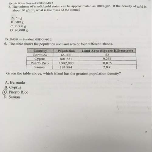 The volume of a solid gold statue can be approximated as 1000 cm3. if the density of gold is about 2