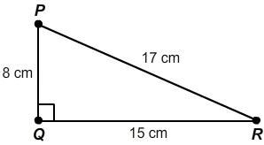What is measure of angle r? enter your answer as a decimal in the box. round only your final answer