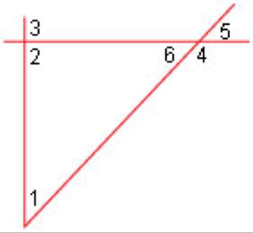 Which of the following are the remote interior angles for 4 in the figure below?