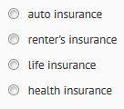 Which type of insurance would pay for the replacement of a computer stolen from an apartment?&lt;