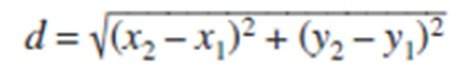 Use the distance formula to find the length of the line with endpoints at (1,3) and (3,1)? √8 8 √32