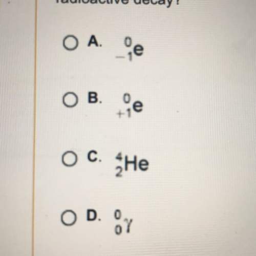 Which symbol represents a type of electromagnetic radiation released during radioactive decay?