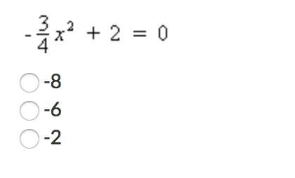 When the following quadratic equation is written in general form, what is the value of "c"?
