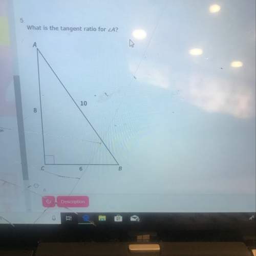 What is the tangent ratio can someone me