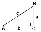 Use the given information to match the answers. abc is a right triangle. 1. 2√13 2. √5 3. 3√3 1. if