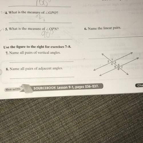 What is the answer to numbers 7 and 8