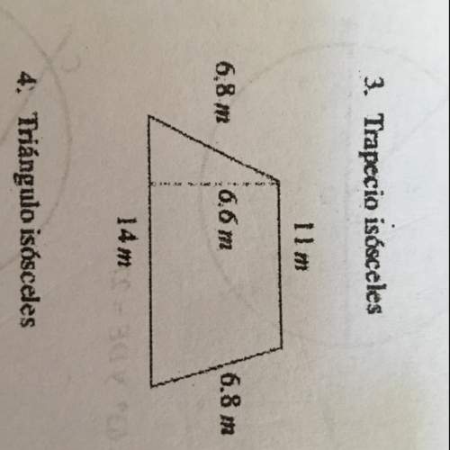 Area and perimeter of 11m, 6.8m, 14m, 6.8m