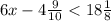 6x-4\frac{9}{10}