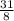 \frac{31}{8}