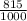 \frac{815}{1000}