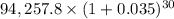 94,257.8\times (1+0.035)^{30}