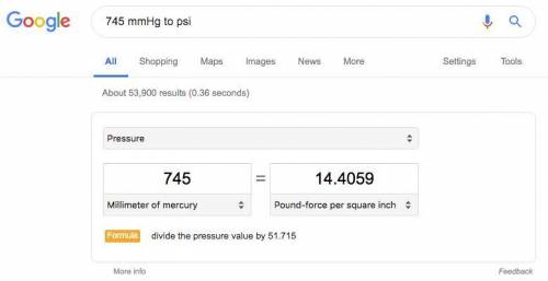745 mmhg into psi  727 mmhg into kpa 55.5kpa into atm