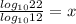 \frac{log_{10}22}{log_{10}12} = x