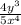 \frac{4y^3}{5x^4}