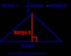 Find the area of a triangle with sides a = 5, b = 8, and c = 11.  a. 32.17  b. 18.33  c. 12.46  d. 2