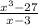 \frac{x^3-27}{x-3}