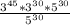 \frac{3^{45}*3^{30}*5^{30}}{5^{30}}