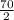 \frac{70}{2}