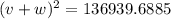 (v+w)^{2} = 136939.6885