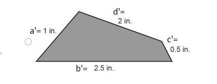 What figure is a dilation of figure a by a factor of 1/2 ?  note that the images are not necessarily