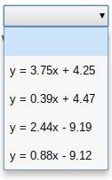 The table below shows the average lengths and wingspans, in inches, for five types of birds. the len