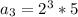 a_{3}=2^3*5