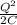 \frac{Q^{2} }{2C}