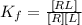 K_f=\frac{[RL]}{[R][L]}