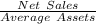 \frac{Net\ Sales}{Average\ Assets}