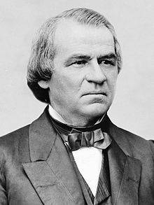 When did andrew johnson become president?