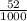 \frac{52}{1000}