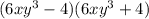 (6xy^3-4)(6xy^3+4)