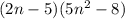 (2n-5)(5 n^{2}-8)