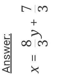 25 !need the real  use the linear combination method to solve the system of equations. explain each