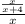 \frac{\frac{x}{x+4}}{x}