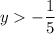 y-\dfrac{1}{5}