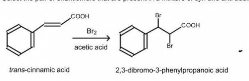 Bromination occurs on alkene functional groups, but not on alkenes found within aromatic functional