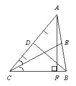 Name a median for δabc a. ad b. ce c. a f d. bd