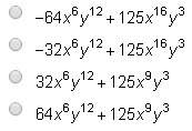 Which expression is a sum of cubes?