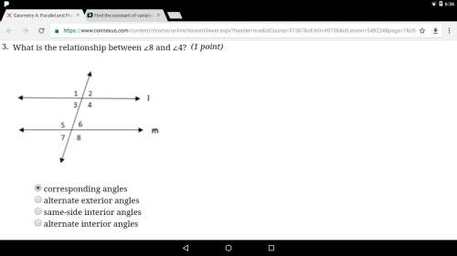 What is the relationship between angle 8 and angle 4?