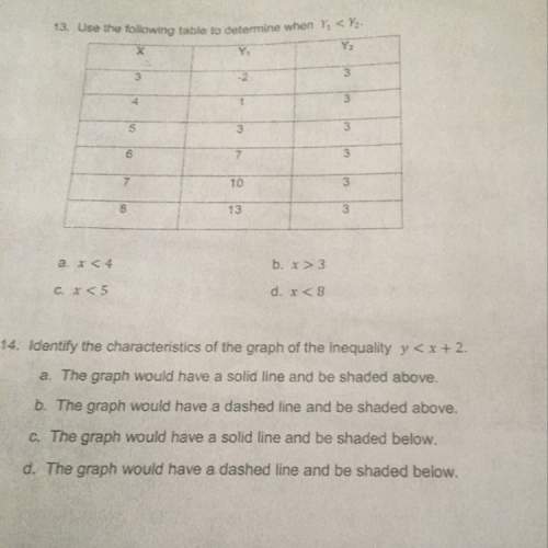 Can someone give me the answers and also explain how u got them. you!