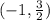 (-1,\frac{3}{2})