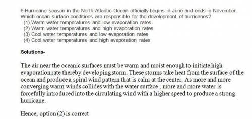 Hurricane season in the north atlantic ocean officially begins in june and ends in november. which o