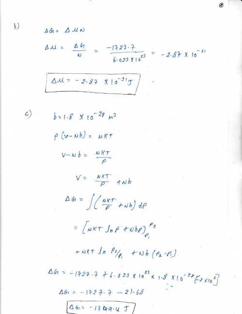 1moles of a gas are initially initially under pressure 4 × 105 pa at t=300 k. in this problem, you w