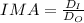 IMA=\frac{D_I}{D_O}