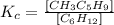 K_c=\frac{[CH_3C_5H_9]}{[C_6H_{12}]}