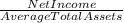 \frac{Net Income}{Average Total Assets}